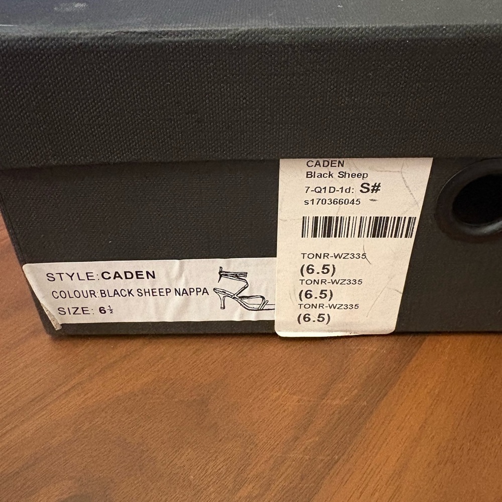 Tony Bianco Black Sheep Nappa Heels